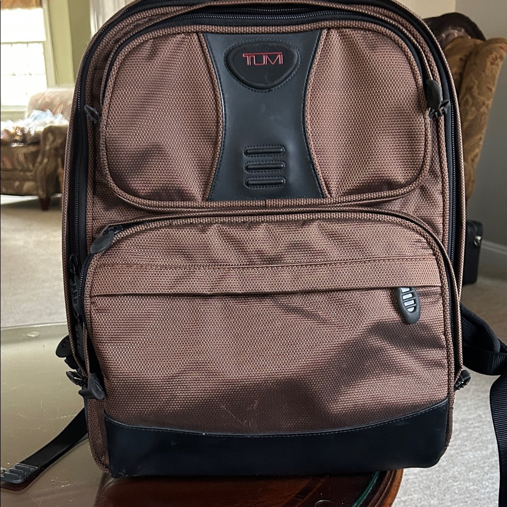 Tumi Brown Backpack - image 1